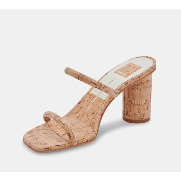 DOLCE VITA New in Box Noles Strappy Heel in Natural Cork // 11 - Picture 14 of 15